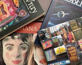 Signed books from Jerry Wray, Phillip Gould, and more