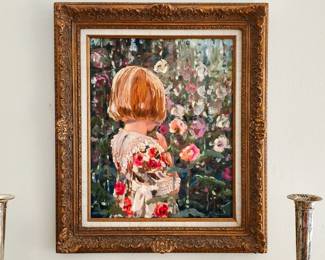  oil on canvas by Francis Kalmbach