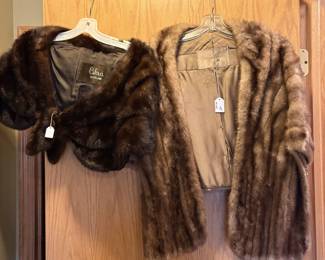 Mink Capelet and stole