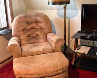 Chair and ottoman