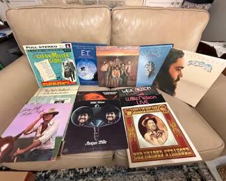 SMALL SAMPLE OF 50+ VINYL LPs