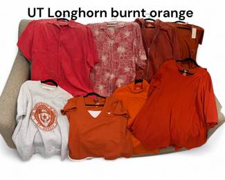 Longhorn and burnt orange wearables