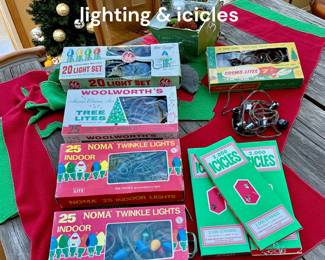 vintage 50s-60s Christmas decor