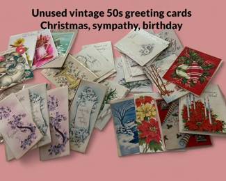 Frame, decoupage, send these classic 50s greeting cards