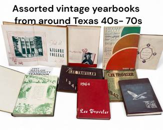 Vintage yearbooks