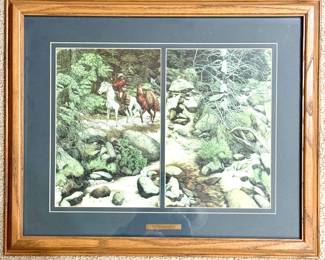 Bev Doolittle framed western art