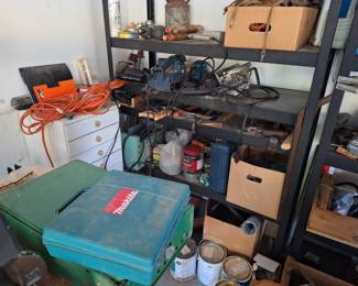 Misc. tools and supplies.