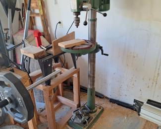 Drill press.