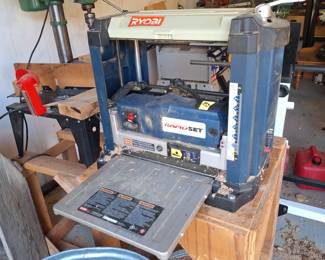 Ryobi Rapid Set Planer.