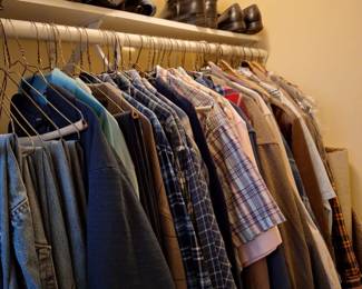 Men's clothing . Size large.