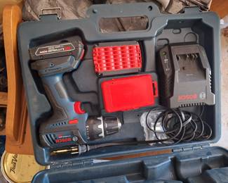 Bosch drill.