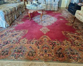 Karastan power loomed 9x12 rug.