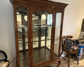 Antique Curio Cabinet