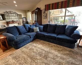 Blue Sectional
