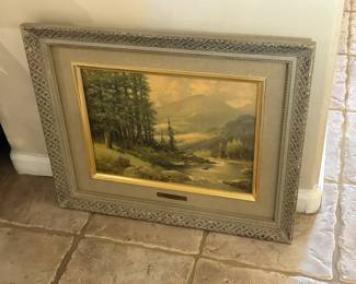 Robert Wood Mountain Stream Canvas Print