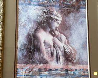Mother & Child by Francois Fressinier Print