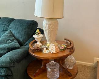 2 Tier Wood Side Table
