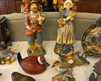 Decoy ducks and decor