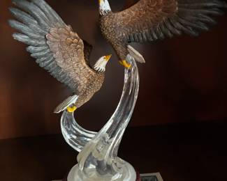 The Bradford Exchange's Majesty in Flight Sculpture Collection