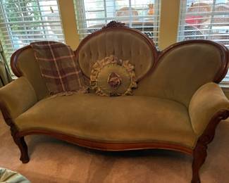 Antique Victorian sofa
