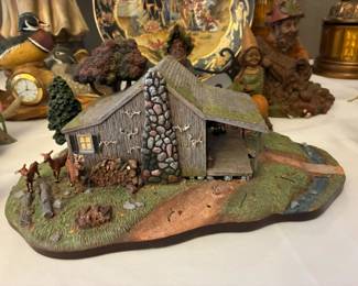 Danbury Mint "Gone Hunting" house figurine