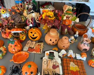 Halloween and fall decor
