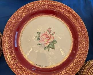 Set of Homer Laughlin "Lady Stratford" china