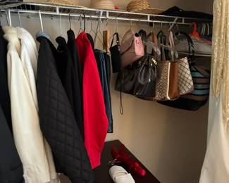 Women's clothing and handbags