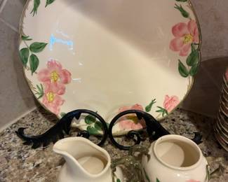 Franciscan Desert Rose china- large set