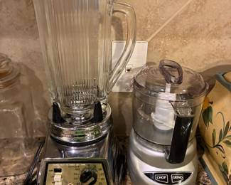 Blender and small food processor