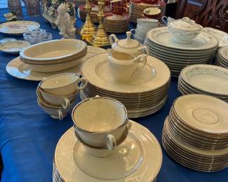 Set of Lenox Montclair china
