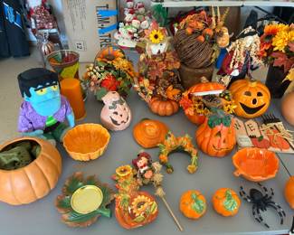 Halloween and fall decor
