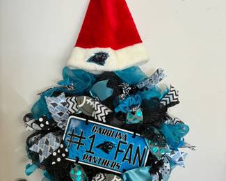 Panthers wreath