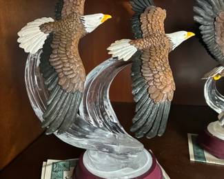 The Bradford Exchange's Majesty in Flight Sculpture Collection
