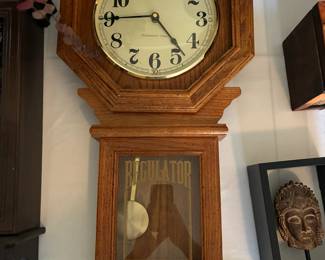Vintage Regulator wall clock