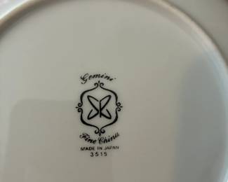 Gemini Fine China, pattern number 3515