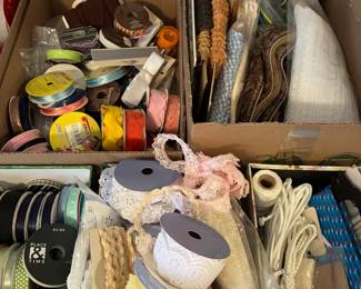 Rick rack, trim, lace, and cording