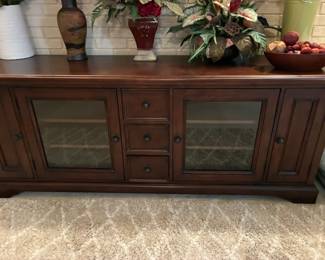 Entertainment console