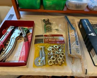 Grommets with setting tools