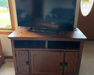 TV and stand 