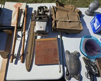 WW1 GAS MASK, BAYONNET