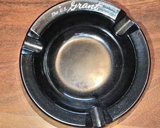 US GRANT MILITARY SHIP ASHTRAY