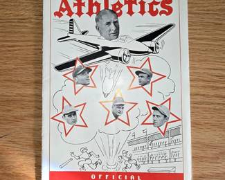 1941 ATHLETICS BASEBALL SCORE CARD
