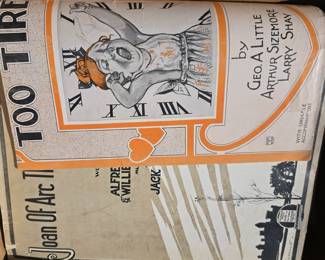 VINTAGE SHEET MUSIC