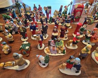 LEMAX CHRISTMAS MINIATURE FIGURINES