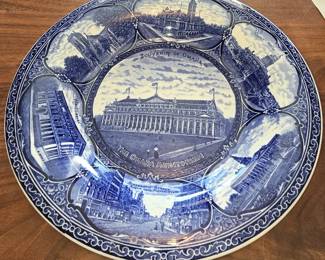 HISTORICAL BLUE OMAHA PLATE