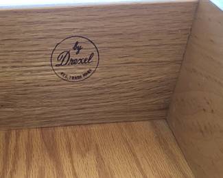 DREXEL MCM DRAWER STAMP