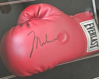 #128 Muhammad Ali Signed Boxing Glove