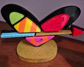 #130 Romero Britto sculpture
