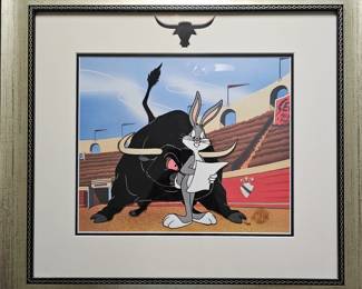 #134 Warner Bros. Studio hand-painted cel